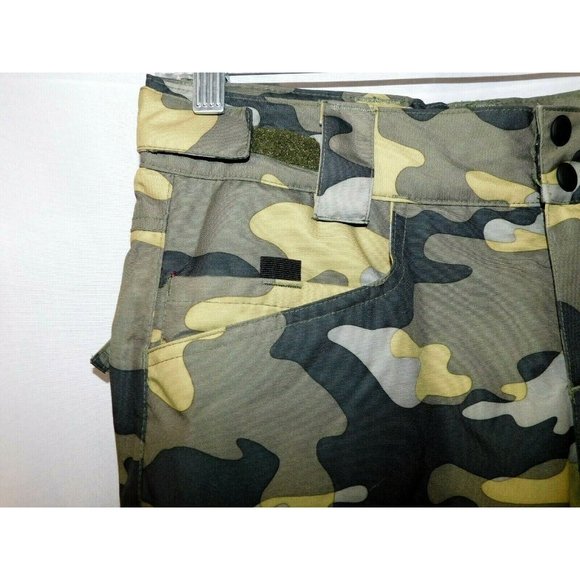 Oakley Tango Insulated Snow Pants Women's XXS Camo Green - Picture 5 of 12